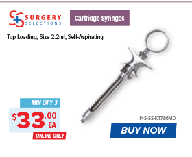 Surgery Selections Cartridge Syringe
