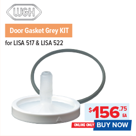 W&H Door Gasket Grey Kit