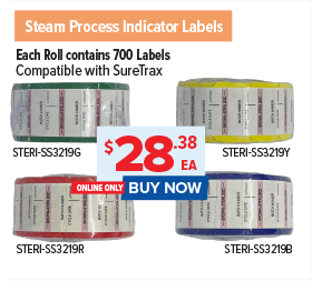 Steam Process Indicator Labels