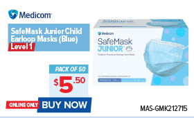 Medicom Junior Masks - Blue