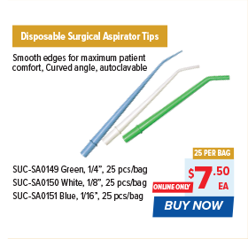 Disposable Surgical Aspirator Tips