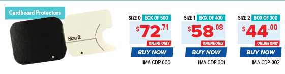 Imaging Plates Cardboard Protectors