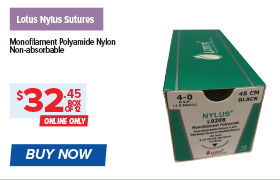 Lotus Nylus Sutures