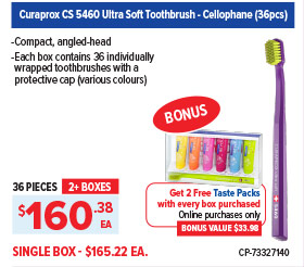 Curaprox CS5460 Toothbrush Cellophane Box