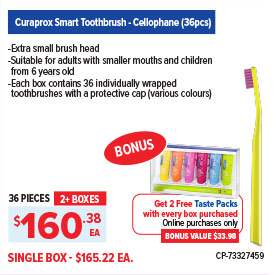 Curaprox Smart Toothbrush Cellophane Box