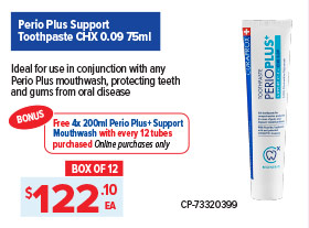 Curaprox Perio Plus Support Toothpaste
