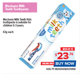Macleans Milk Teeth Toothpaste