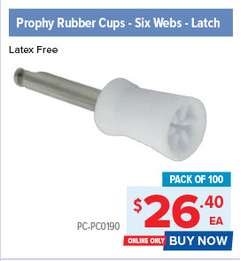 Prophy Rubber Cups - Latch