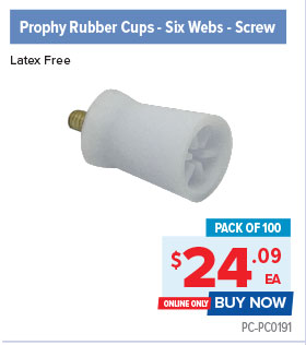 Prophy Rubber Cups - Screw