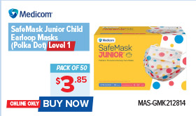 Medicom Junior Masks – Polka-Dot