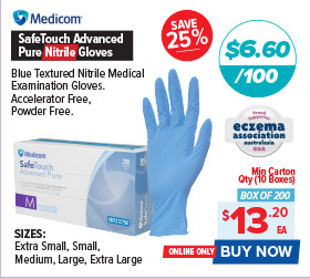 Medicom SafeTouch Advanced Pure Nitrile Gloves