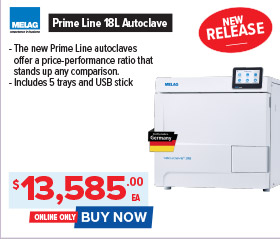 Melag Prime Line 18L Autoclave