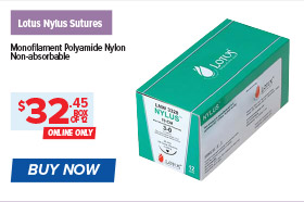 Lotus Nylus Sutures