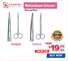 Surgery Selections Metzenbaum Scissors