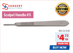 Surgery Selections Scalpel Handle #3