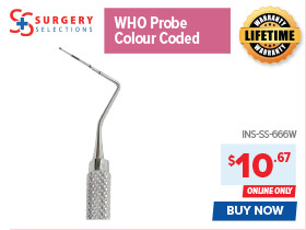 Surgery Selections WHO Probe - Colour Coded