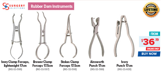Surgery Selections Rubber Dam Instruments