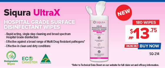 Siqura UltraX Wipes