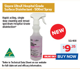 Siqura UltraX Surface Disinfectant 500ml Spray
