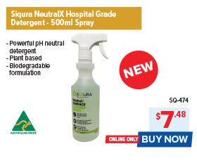 Siqura NeutralX Detergent 500ml Spray