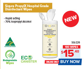 Siqura PropylX Disinfectant Wipes