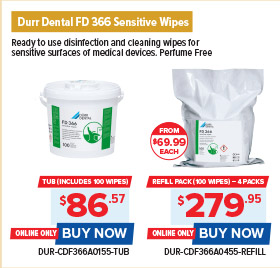 Durr Dental FD 366 Sensitive Wipes