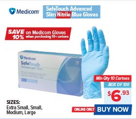 Medicom Slim Nitrile Gloves