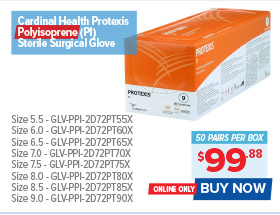 Cardinal Health Protexis Polyisoprene (PI) Surgical Gloves