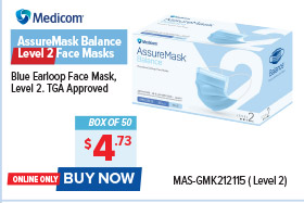 Medicom AssureMask Balance Level 2 Face Masks