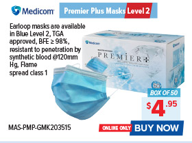 Medicom Premier Plus Level 2 Face Masks