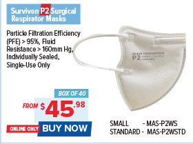 Survivon P2 Surgical Respirator Masks