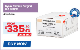 Dynek Chromic Surgical Gut Sutures