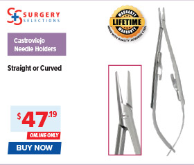 Surgery Selections Castroviejo Needle Holders