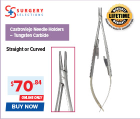 Surgery Selections Castroviejo Needle Holders Tungsten Carbide