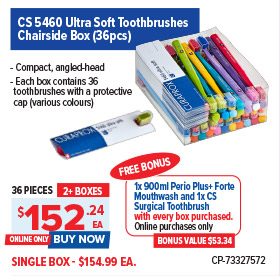 Curaprox CS5460 Ultra Soft Toothbrushes - Chairside Box