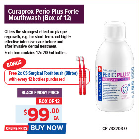Curaprox Perio Plus Forte 200ml
