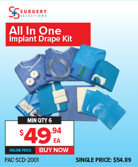 Surgery Selections All in One Implant Drape Kit
