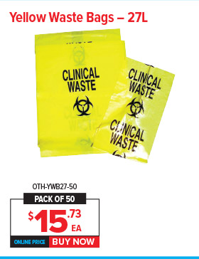 Yellow Waste Bags 