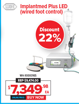W&H Implantmed Plus LED (wired foot control)