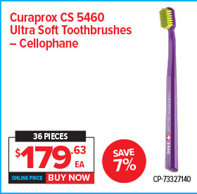 Curaprox CS 5460 Ultra Soft Toothbrushes – Cellophane