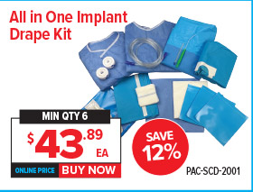 Surgery Selections All in One Implant Drape Kit