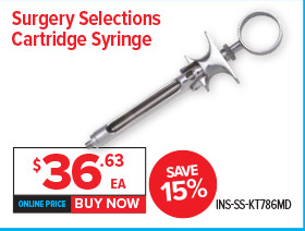 Surgery Selections Cartridge Syringe